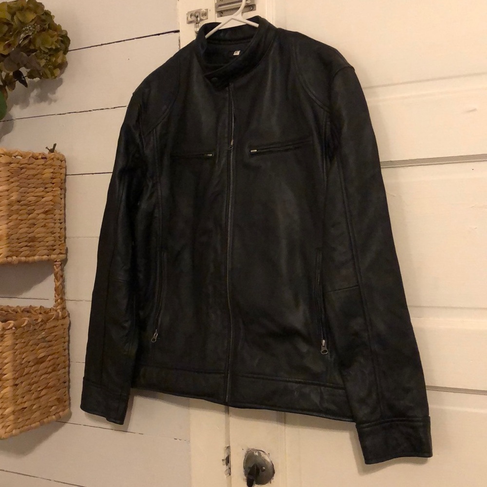 Men’s leather jacket